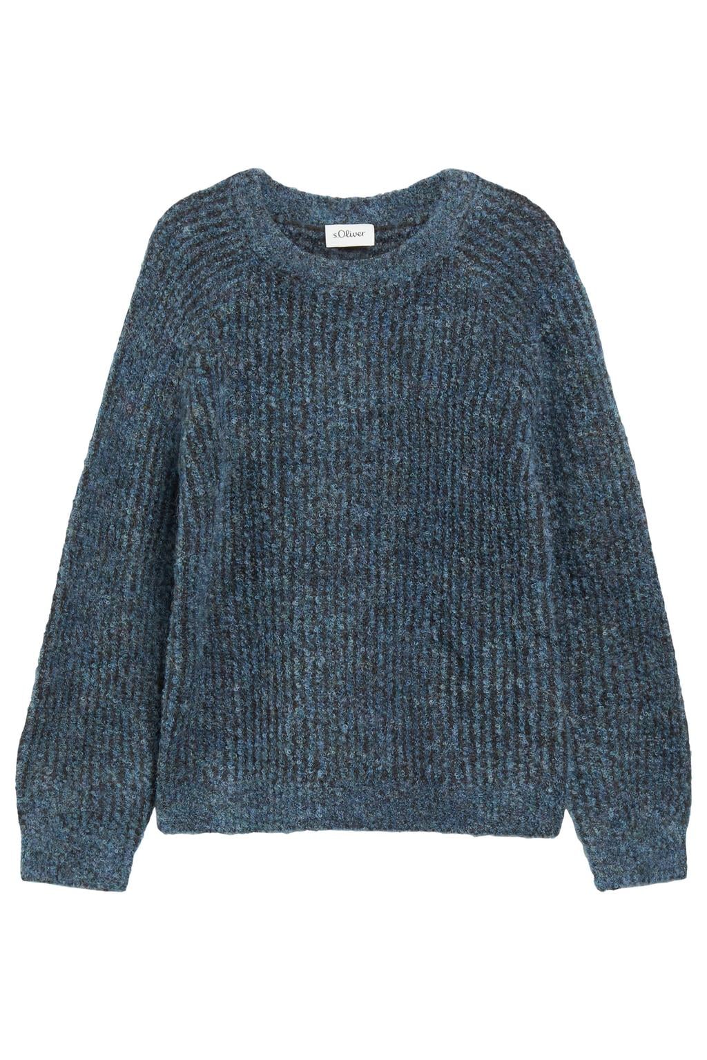 s.Oliver gebreide trui - blauw
