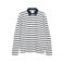 s.Oliver regular fit gestreepte polo - ecru