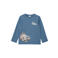 s.Oliver longsleeve met print - blauw
