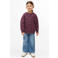 s.Oliver gebloemde sweater - donkerrood