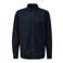 s.Oliver Big Size denim relaxed fit overhemd - donkerblauw