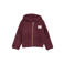 s.Oliver teddy jas met patches - aubergine