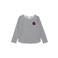 s.Oliver gestreepte longsleeve - ecru/donkerblauw