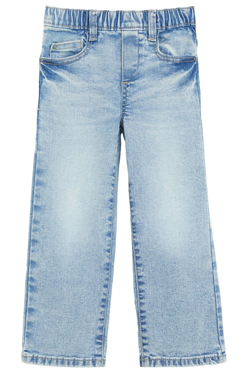 Light blue denim jongens s.Oliver baggy jeans van denim met effen