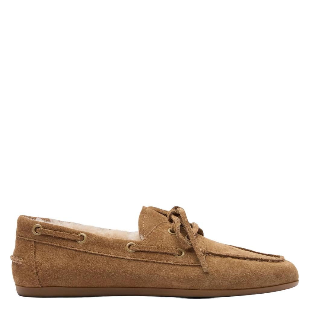 Sacha suède bootschoenen - beige