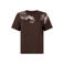 Tramontana gebloemd T-shirt - bruin