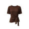 Tramontana top - bruin