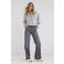 Tramontana gestreepte blouse - lichtblauw