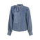 Tramontana denim blouse - mediumblauw