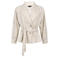 Tramontana gemêleerde getailleerde blazer met wol - beige