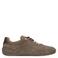 Manfield leren sneakers - taupe