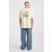America Today relaxed fit T-shirt met backprint - vanilla