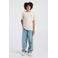 America Today T-shirt met backprint - ecru