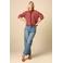 Sissy-Boy vest met wol - donkerrood