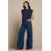LOLALIZA wide leg jeans - donkerblauw