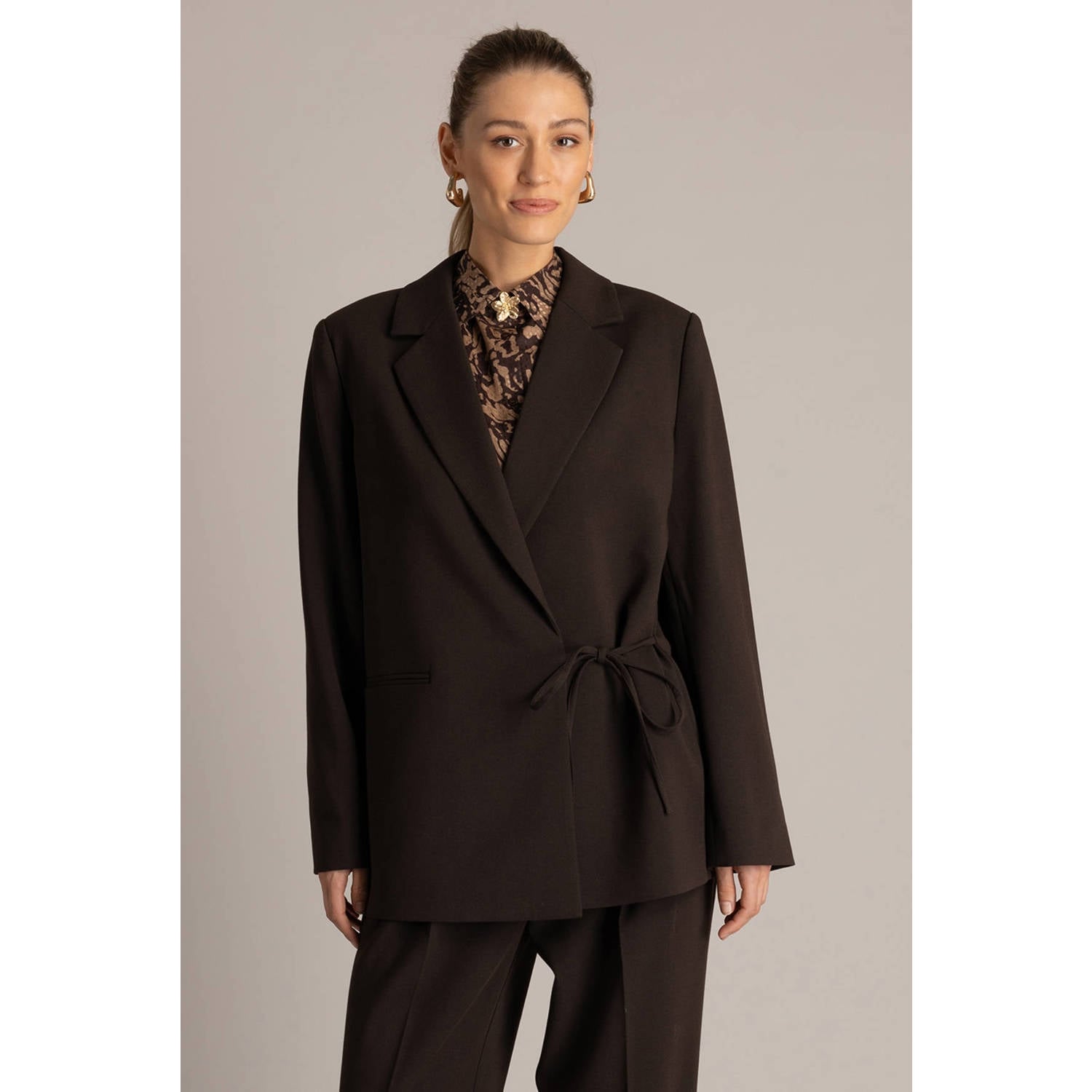 Yest regular blazer bruin