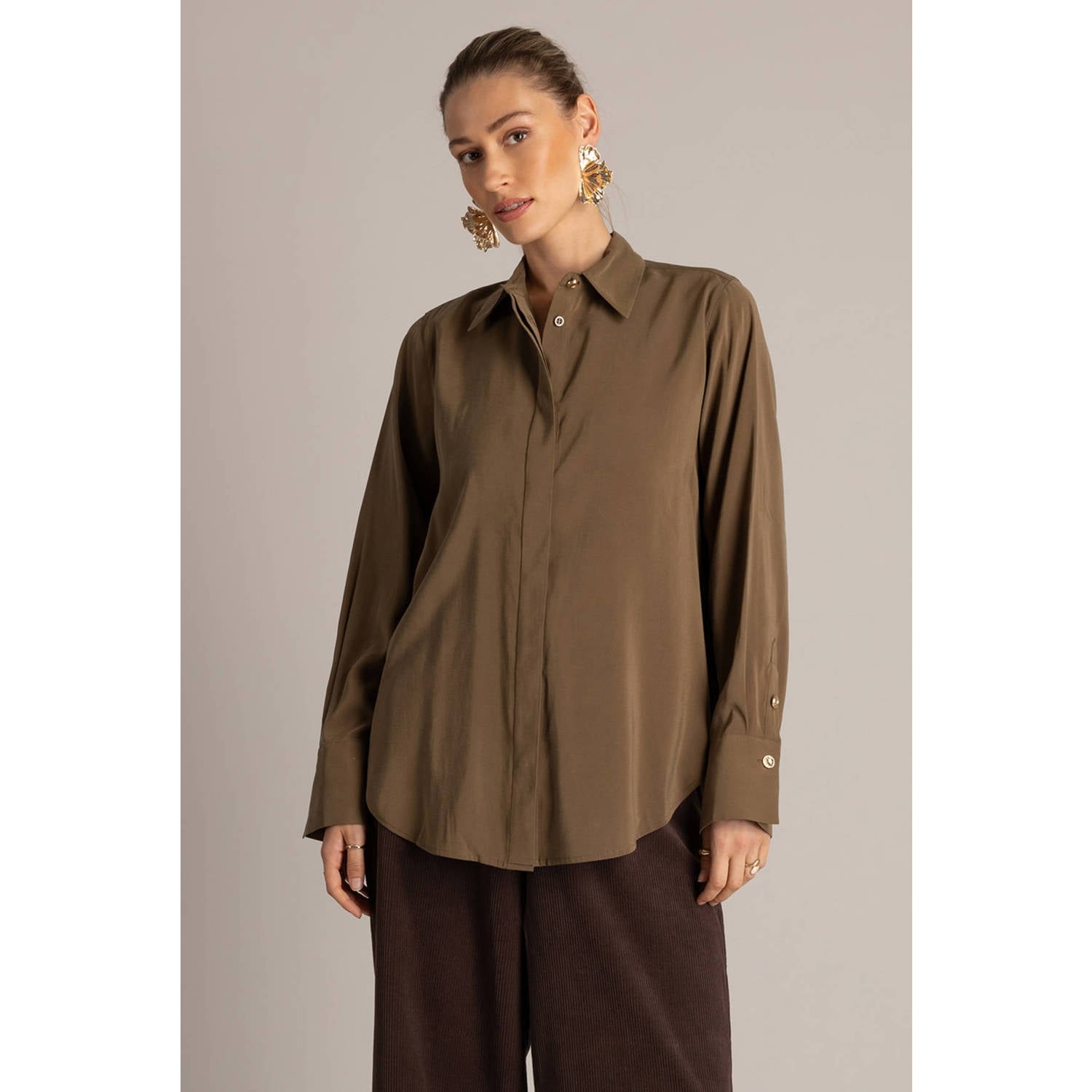 Yest blouse kaki