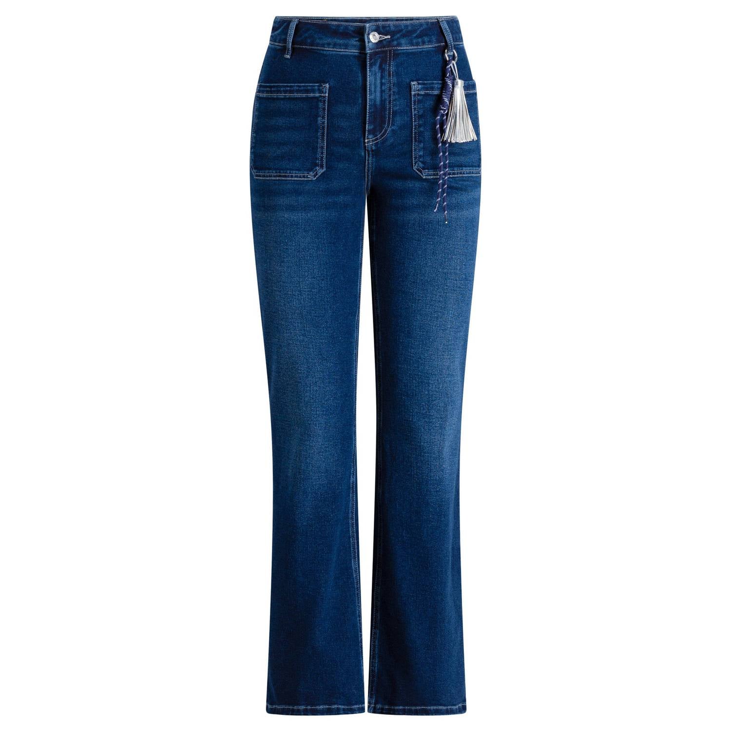 Yest straight leg jeans dark blue denim
