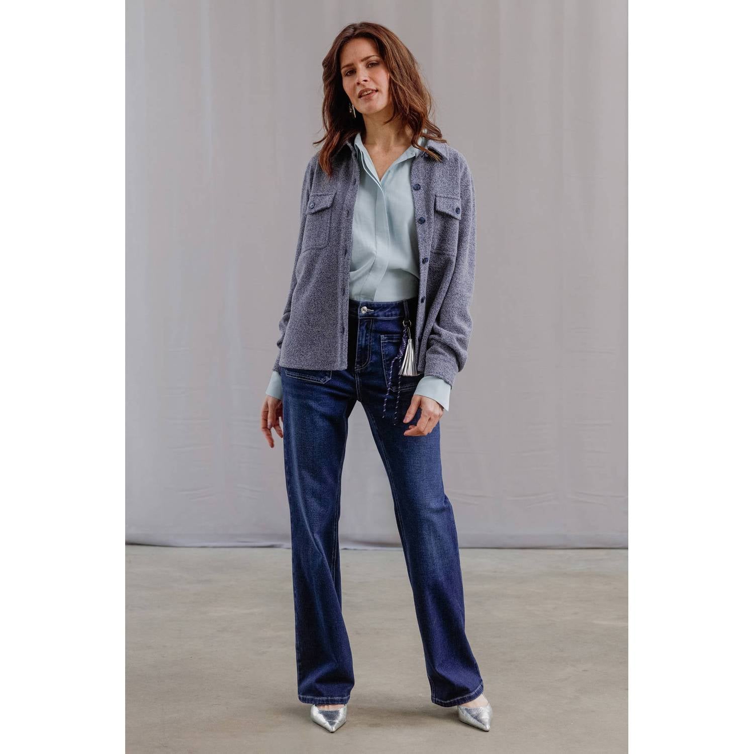 Yest straight leg jeans dark blue denim