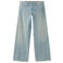 MANGO TEEN wide leg jeans - lichtblauw