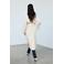 Mango trenchcoat met ceintuur - ecru