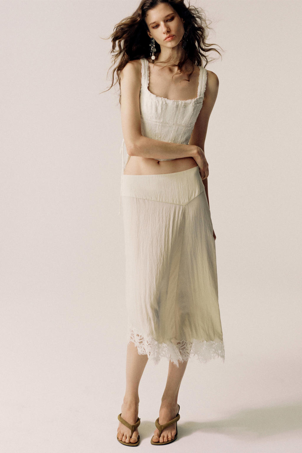 Mango rok - beige