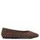 MANGO TEEN suède ballerina's met studs - bruin