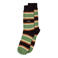 Alfredo Gonzales sokken Big Stripes groen