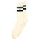 Alfredo Gonzales sokken Athletic Stripes ecru/donkerblauw