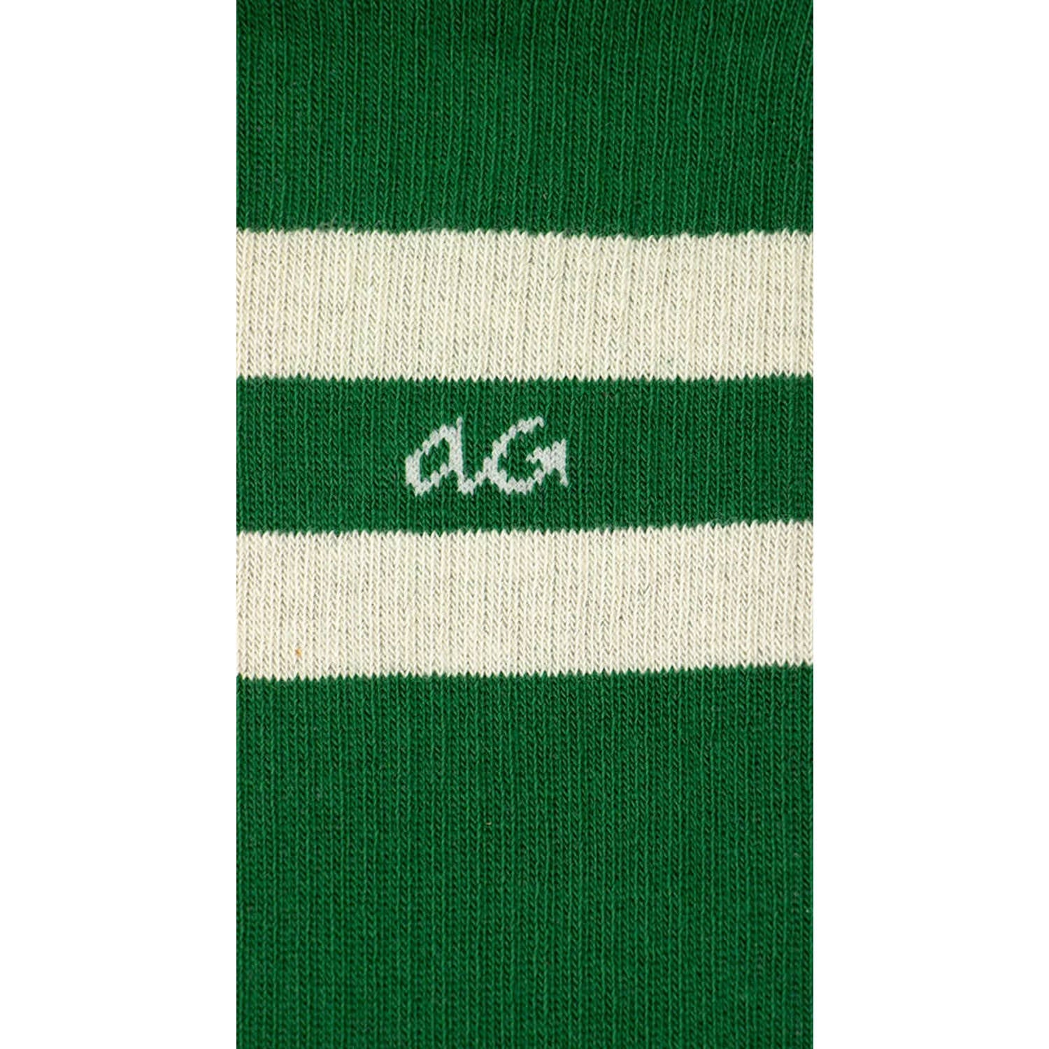 Alfredo Gonzales sokken Athletic Stripes groen