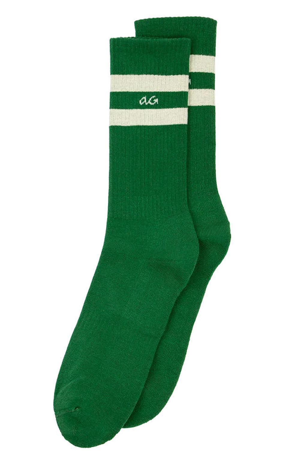 Alfredo Gonzales sokken Athletic Stripes groen