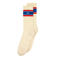 Alfredo Gonzales sokken Athletic Vintage Stripes ecru