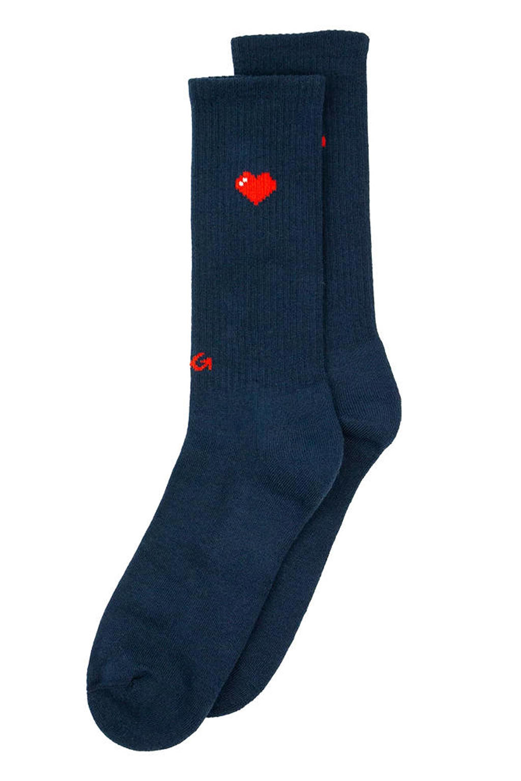 Alfredo Gonzales sokken Athletic Icon Hearts donkerblauw