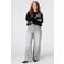 MS Mode sweater met borduursels Plus Size - zwart