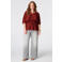 MS Mode top Plus Size - rood