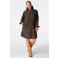 MS Mode blousejurk Plus Size met panterprint - bruin