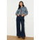 LOLALIZA gestreepte blouse - blauw