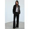 Mango flared broek - zwart
