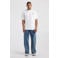 America Today relaxed fit T-shirt met backprint - wit