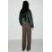 Mango regular waist flared broek - bruin
