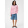 Kaffe gestreepte top - roze