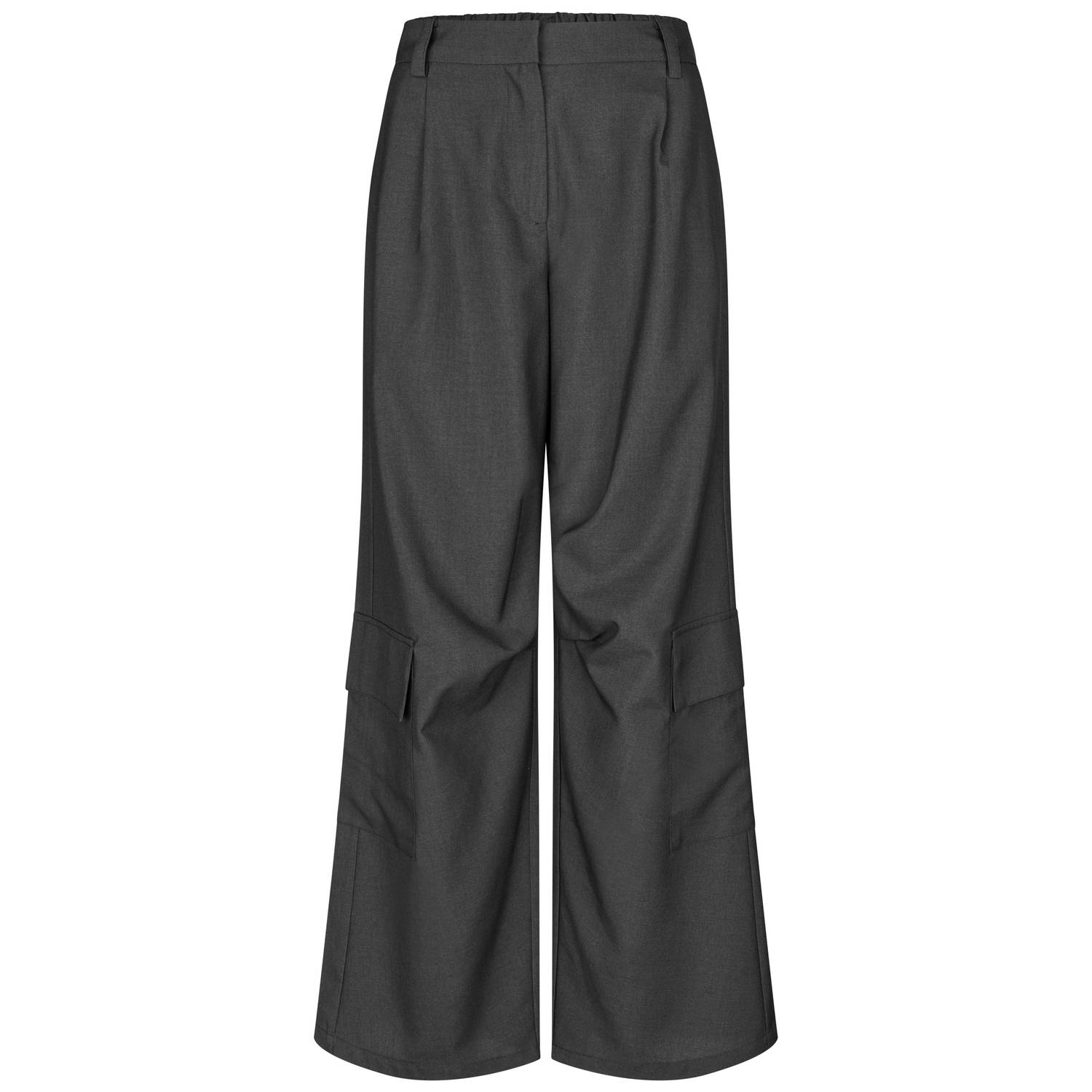 Modström wide leg broek zwart