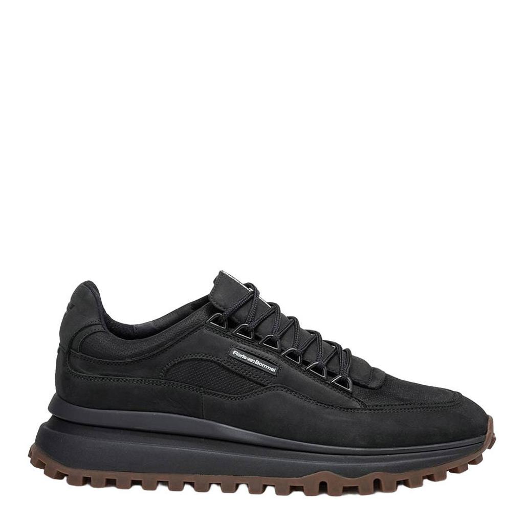 Floris van Bommel De Gripper 03.07 leren sneakers zwart