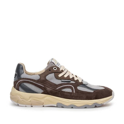 Floris van Bommel De Rezer 01.35 leren sneakers bruin