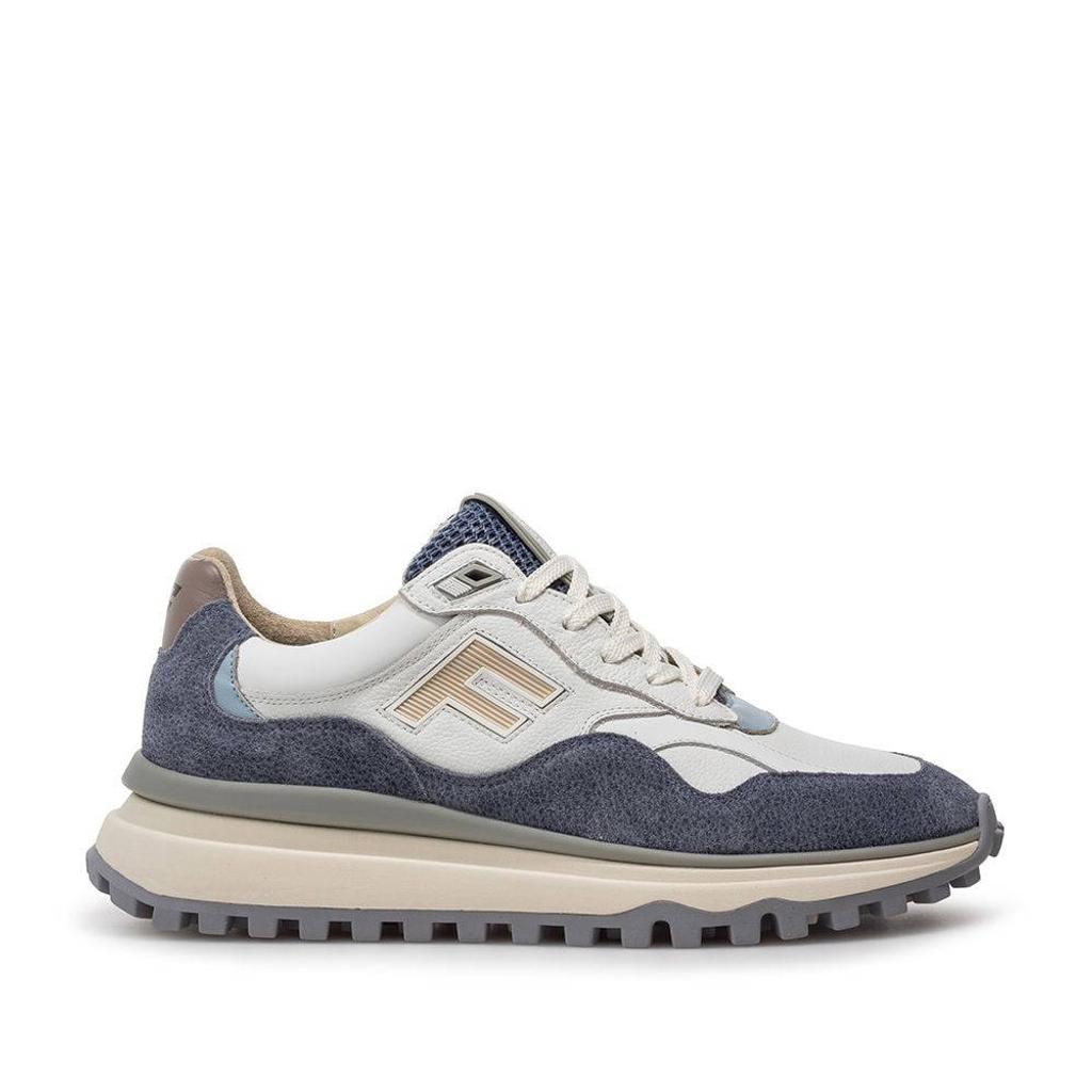 Floris van Bommel De Gripper 01.17 suède sneakers blauw