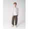 Shoeby sweater met backprint - lichtgrijs