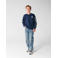 Shoeby rechtvallende sweater met tekst - donkerblauw