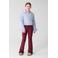 Shoeby flared broek - donkerrood
