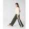 Shoeby wide leg sweatpant - donkergroen