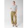 Shoeby high waist barrel camouflage jeans met strass-steentjes - bruin